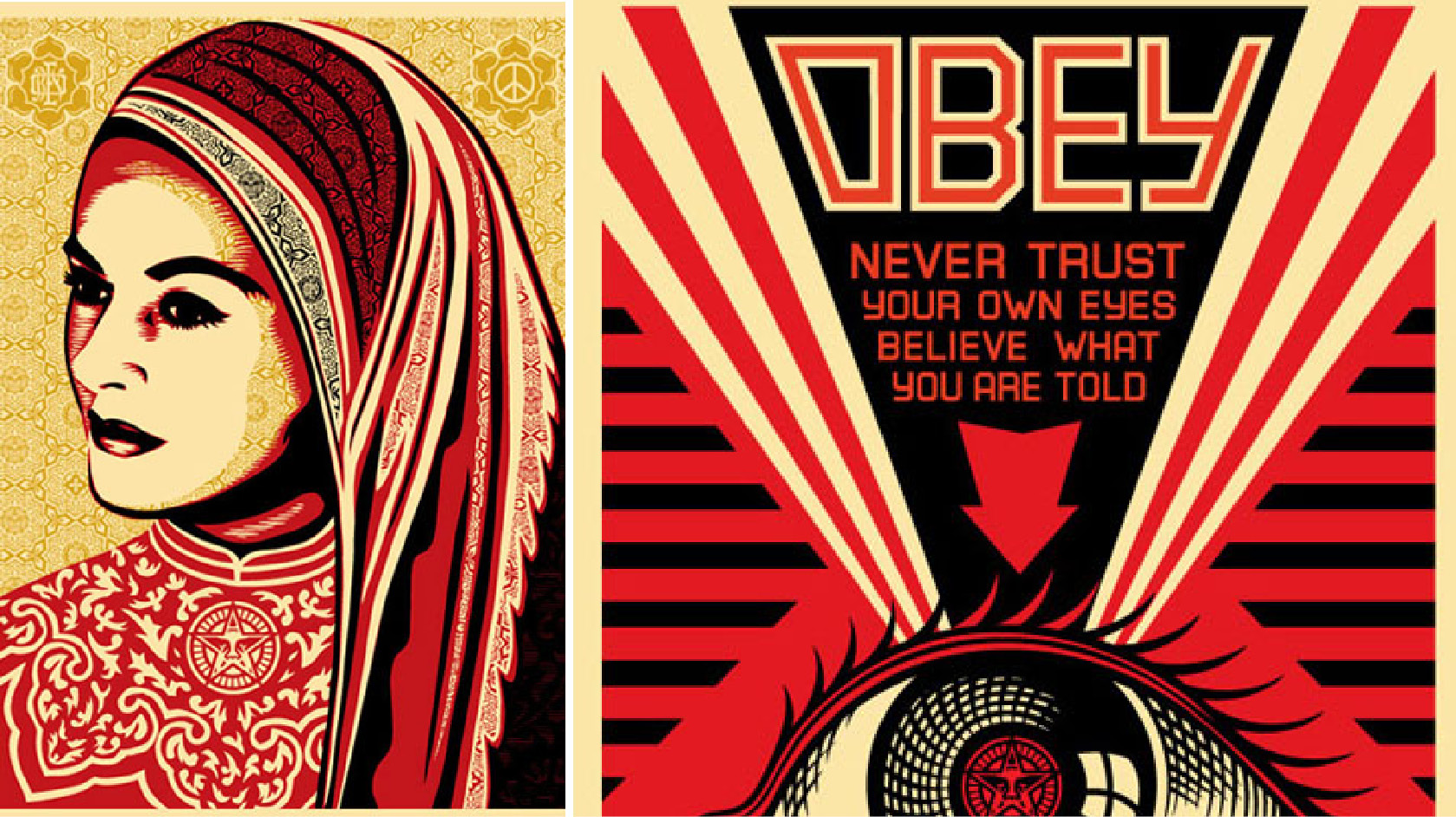 Obey Giant, Never trust your own eyes – Comart Design