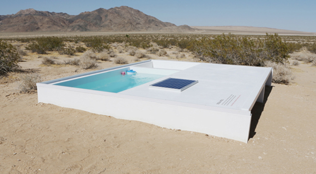 piscine désert Californie