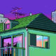 paysage urbain pixel