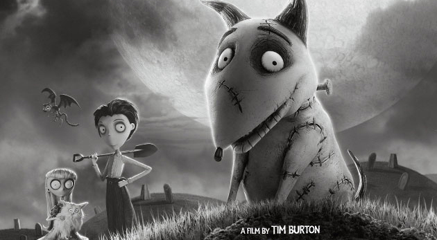 animation 3D - affiche Tim Burton