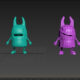 Personnages modélisation 3D