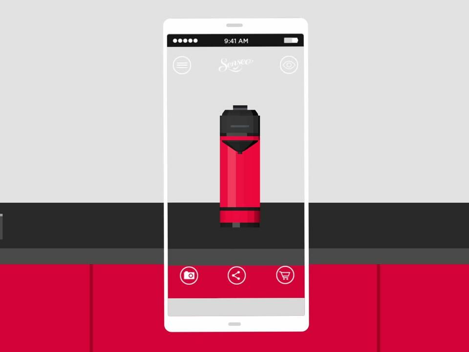interface Senseo Up app