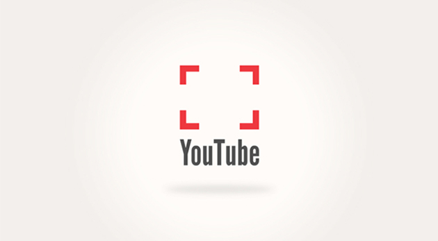 Aperçu de la refonte fictive du logo de Youtube