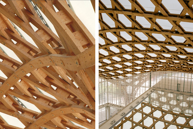 Le centre Pompidou de Metz par l'architecte Shigeru Ban est un véritable bijoux de créativité