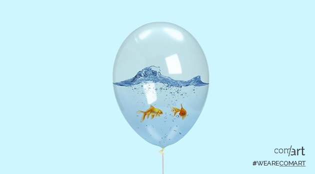 ballon intérieur poisson - comart-design