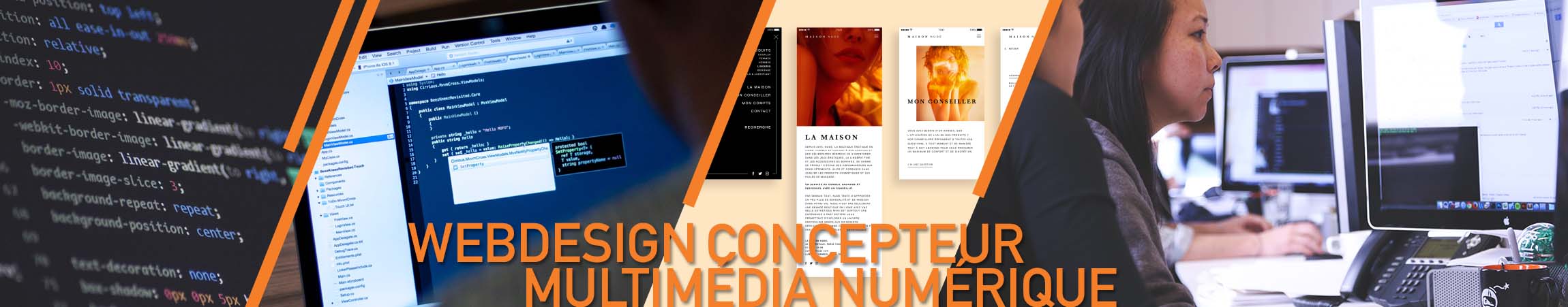 Formation WebDesign, conception Web multimédia - UX UI Design