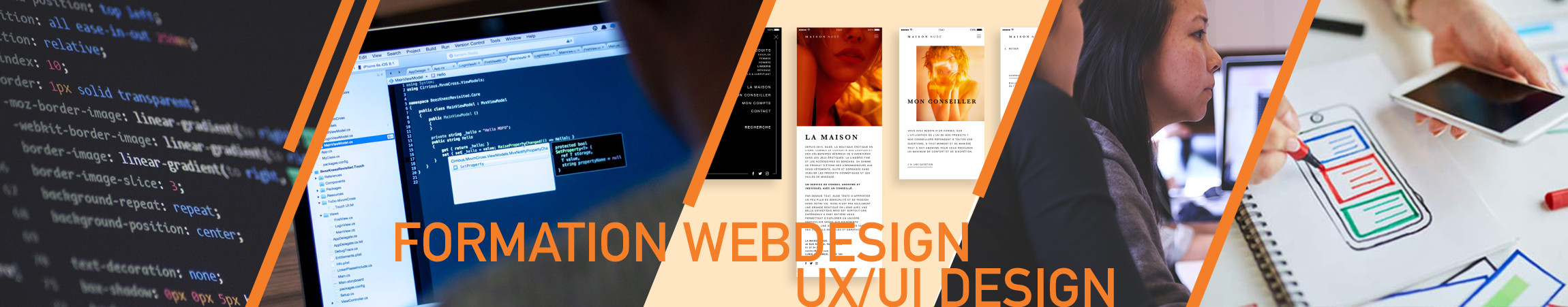 Formation Web designer, UX designer Paris - Com'Art Design Paris