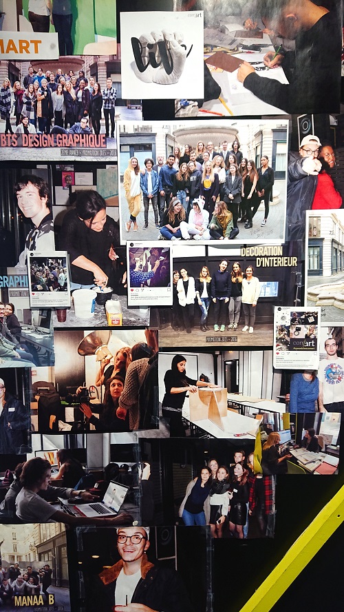 Ecole d'art et design graphique sur paris - Locaux Comart formation Infographie multimédia