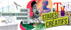 Stages de 3 jours pour découvrir les métiers du graphisme, architecture d'interieur